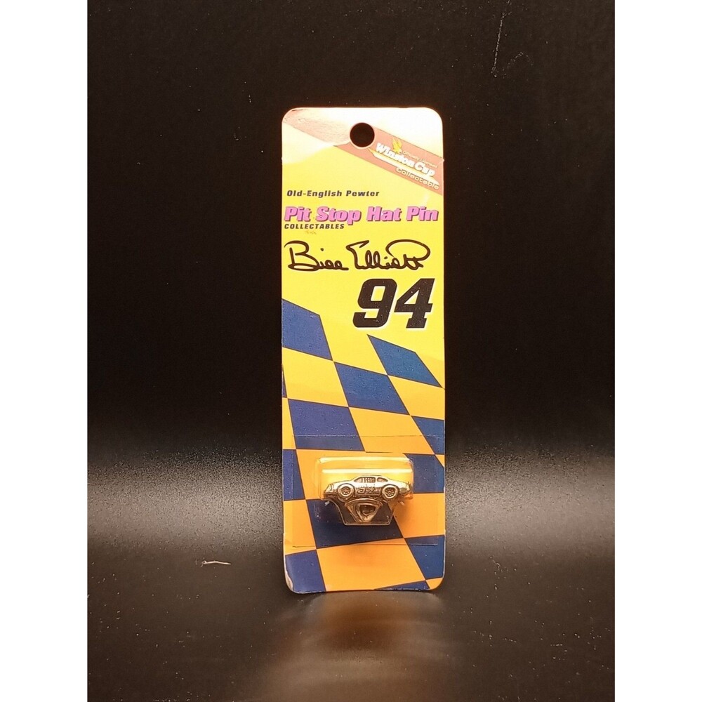 MOC 1995 Winston Cup McDONALD's #94 Pit Stop HAT PIN BILL ELLIOTT Car PEWTER
